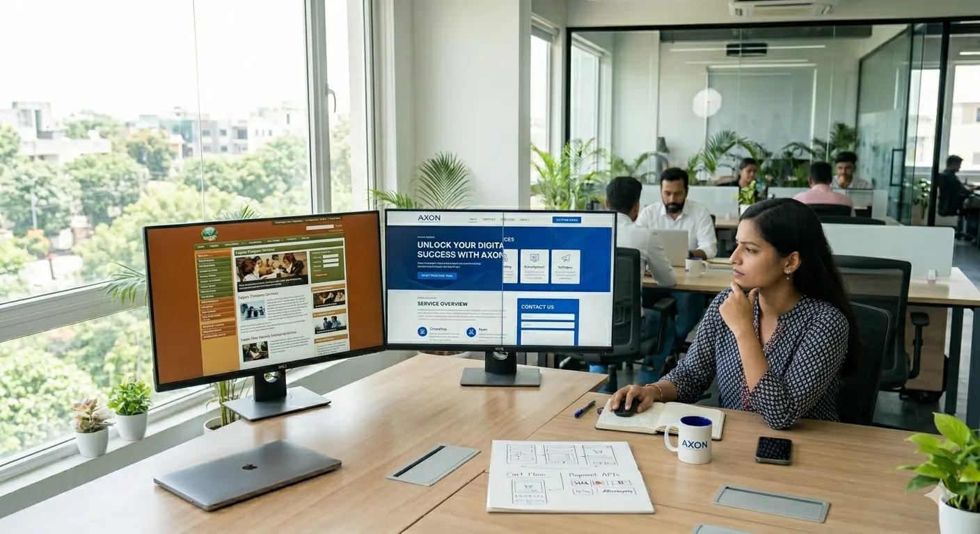 WEBSITE REDESIGN & MODERNISATION