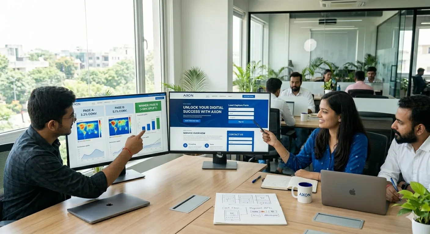 LANDING PAGE DEVELOPMENT